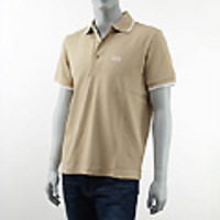 BOSS HUGOBOSS[ボス ヒューゴボス]　鹿の子ポロシャツ[カーキ]