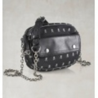 POLO RUGBY(ポロラグビー) SILK & LEATHER SMALL SKULL BAG