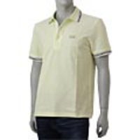 BOSS HUGOBOSS[ボス ヒューゴボス]　鹿の子ポロシャツ[パステルイエロー]