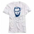 アメリカンイーグル メンズAE ABE LINCOLN T (White)