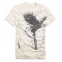 アメリカンイーグル メンズAE EAGLE IN TREE T (Vintage White)