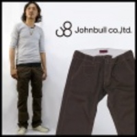 JOHNBULL スリムチノパンツ【30%OFF】【返品・交換不可】【送料・代引き手数料別】