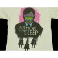 S★古着バンドTシャツ ARMORFORSLEEP 白