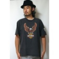 【Used】 Harley Eagle Printed T-Shirt/ユーズド ハーレー イーグル プリント Tシャツ L 004