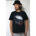 【Used】 Harley Eagle Printed T-Shirt/ユーズド ハーレー イーグル 両面プリント Tシャツ M 002