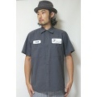 【Used】 Remake S/S Work Shirt/ユーズド リメイク 半袖ワークシャツ M 008