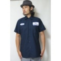 【Used】 Remake S/S Work Shirt/ユーズド リメイク 半袖ワークシャツ S 001