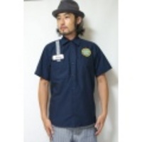 【Used】 Remake S/S Work Shirt/ユーズド リメイク 半袖ワークシャツ S 003