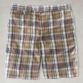 【送料無料】FADED COTTON MADRAS SHORT (Yellow/Green/Navy)ラグビーラルフローレン メンズ