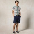 【送料無料】LINEN-COTTON TACKLE SHORT (Newport Navy)ラグビーラルフローレン メンズ