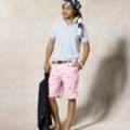 【送料無料】UNIVERSITY CHINO SKULL SHORT (Floral Pink)ラグビーラルフローレン メンズ