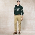 【送料無料】VINTAGE CHINO UNIVERSITY PANT (BritishTaupe)ラグビーラルフローレン メンズ