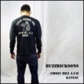 BUZZ RICKSON’S【バズリクソンズ】２０１０年度秋冬モデル長袖プリントTシャツ「SMOKY HILL AFB」【送料無料】