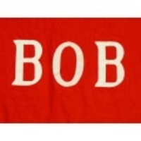 M★古着ビンテージTシャツ 80年代 BOB デッドストック 赤