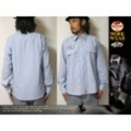 【2010A/W新作】【VANS】X 【RED KAP】 Work Shirt II/ バンズ X レッドキャップ ストライプ ワークシャツ