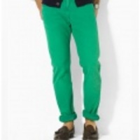 【送料無料】Slim-Fit Eaton Wash Jean (Preppy Green)ラルフローレン ポロ