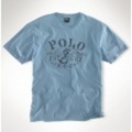 Classic-Fit Polo Anchor Tee (Dusty Sky)ラルフローレン ポロ