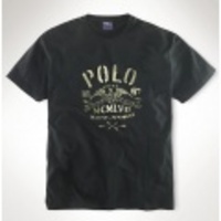 Classic-Fit Polo Eagle Tee (Polo Black)ラルフローレン ポロ