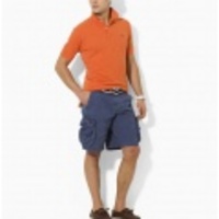 【送料無料】Litchfield Cotton Cargo Short (Stewart Blue)ラルフローレン ポロ