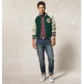 POLO RUGBY(ポロラグビー)　RUGBY VARSITY JACKET【GREEN】