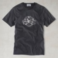 SKULL CREST RUGBY TEE (Black) 【即日発送】【サイズ：S】 ラグビー