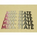 S★古着ビンテージTシャツ 80s MISSSTATE 薄ベージュ