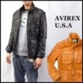 AVIREX【アビレックス】ゴートレザーM-65ジャケット