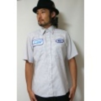 Used Remake Stripe S/S Work Shirt/ユーズド リメイク ストライプ 半袖ワークシャツ S 030