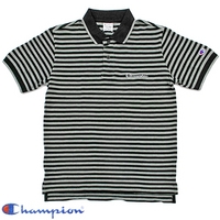 《51％ＯＦＦ》Ｃｈａｍｐｉｏｎ（チャンピオン）　ボーダー柄ポロシャツ　【ネット限定】