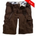 【9月5日-20日限定・最終セール60％OFF】アメリカンイーグルメンズ AE RIPSTOP CARGO SHORTS (Parka Brown)