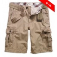 【9月5日-20日限定・最終セール60％OFF】アメリカンイーグルメンズ AE RIPSTOP CARGO SHORTS (Vintage Khaki)