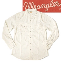 《52％ＯＦＦ》　Ｗｒａｎｇｌｅｒ　無地ウエスタンシャツ　【ネット限定】