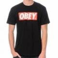 OBEY（オベイ）　Shpard Fairey(シェパード・フェアリー)　STANDARD ISSUE（スタンダードイシュー）　OBEY BAR LOGO Tシャツ