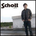 Schott【ショット】ナイロンシーツダウンジャケット【送料無料】