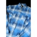 POLO RUGBY(ポロラグビー)　Griggs Plaid Flannel Workshirt【Cream/Blue/Royal】