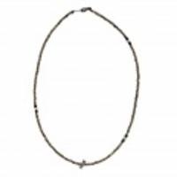 SABLE CLUTCH (セーブル クラッチ) ROUND CUT BEADS NECKLACE(BRASS) SC03-013