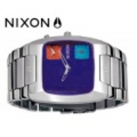 NIXON ニクソン時計 BANKS(PURPLE/BLUE/RED)/【送料無料】腕時計 NIXONニクソン男性用