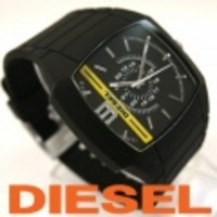 ディーゼル　DIESEL[ディーゼル]メンズ腕時計　アナログ★ウレタンバンド★ALLブラック×イエロー(DZ1322)