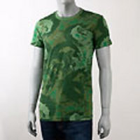 DIESEL[ディーゼル]　クルーネックＴシャツ[グリーン]