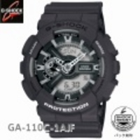 CASIO【カシオ】G-SHOCK[Gショック]メンズ腕時計 耐磁時計★BIGフェイス★アナデジ★黒(GA-110C-1AJF)