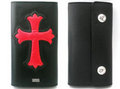 【THIRTEEN DESIGNS】KWA-12 COW CROSS FRAMING LONG WALLET:ブースカバイリトルロック [BOO.SCA by LITTLEROCK]