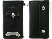 【THIRTEEN DESIGNS】KWA-3NS　W CROSS&W CASE WALLET（Soft Leather）-カスタム:ブースカバイリトルロック [BOO.SCA by LITTLEROCK]