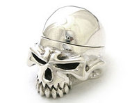 【THIRTEEN DESIGNS】TIH-01　MAD SKULL INCENSE HOLDER:ブースカバイリトルロック [BOO.SCA by LITTLEROCK]