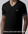 DOLCE&GABBANA[ドルチェ＆ガッバーナ]　ＶネックＴシャツ[ブラック]