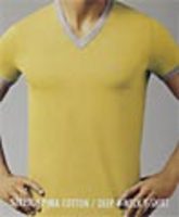 DOLCE&GABBANA[ドルチェ＆ガッバーナ]　ストレッチ ＶネックＴシャツ[イエロー]