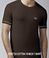 DOLCE&GABBANA[ドルチェ＆ガッバーナ]　クルーネックＴシャツ[ビターブラウン]