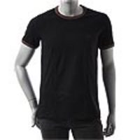 DOLCE&GABBANA[ドルチェ＆ガッバーナ]　ストレッチ クルーネックＴシャツ[ブラック]