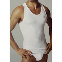 DOLCE&GABBANA[ドルチェ＆ガッバーナ]　ストレッチ タンクトップ[ピュアホワイト]