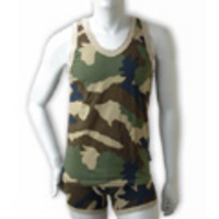 DOLCE&GABBANA[ドルチェ＆ガッバーナ]　ストレッチタンクトップ[迷彩柄]