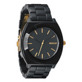 NIXON　ニクソン　2011　SS 新作　Time　Teller　Acetate　タイムテラー　アセテート　All Black/Gold　腕時計 NIX-NA3271031:チックタック [TiCTAC]